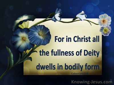 The Glory of the Lord - Perfect MAN Eternal SON (11)